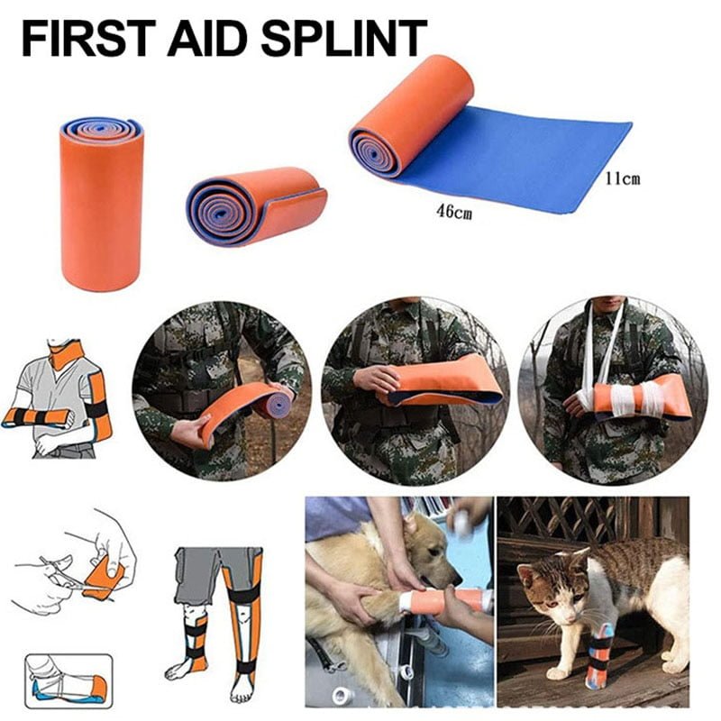 Kit de primeros auxilios de supervivencia para escalada de montaña al aire  libre, vendaje hemostático táctico
